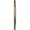 Ekena Millwork Jefferson Ceiling Medallion (Fits Canopies up to 5"), 26 1/2"OD x 3 5/8"ID x 1 1/2"P, Warm Silver CM26JEWSS - alternate 4